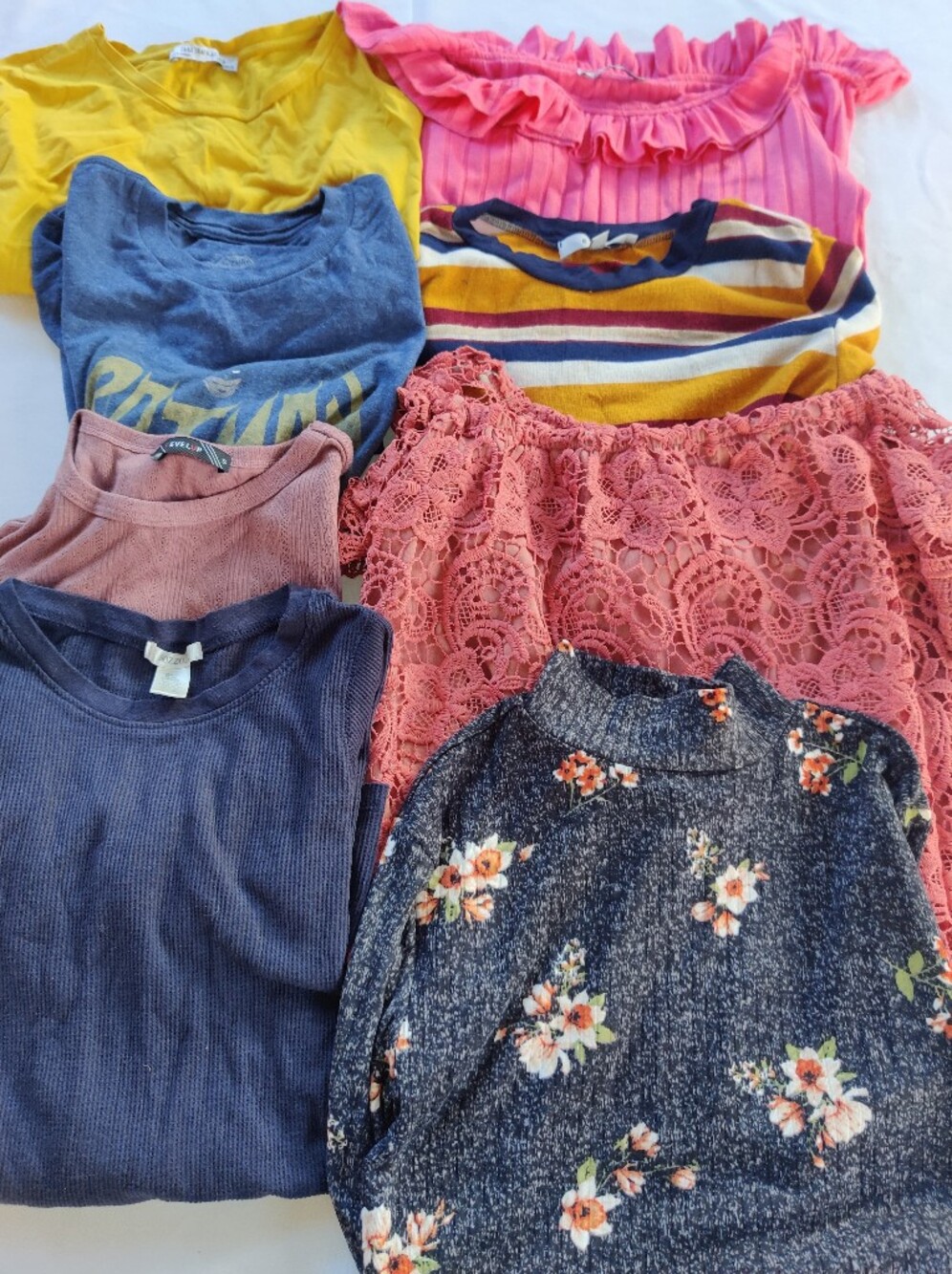 8 junior's tops bundle